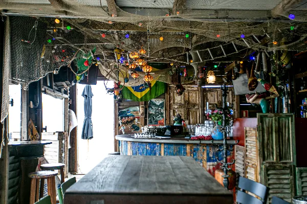 De bar van La Cabana.